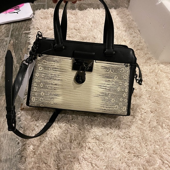 Calvin Klein Bags Calvin Klein Camille Crossbody Satchel Bag Snake